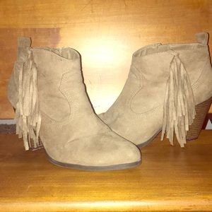 Fringe Booties